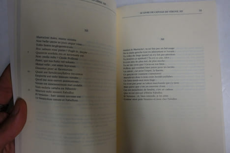 Le Livre de Catulle de Vérone. Catulle