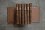 Histoire des deux restaurations en 8 volumes ( sixième édition ). Achille Tenaille de Vaulabelle