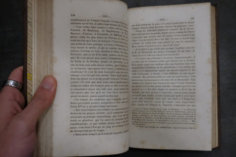 Histoire des deux restaurations en 8 volumes ( sixième édition ). Achille Tenaille de Vaulabelle