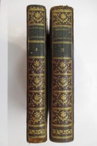 DICTIONNAIRE FRANÇOIS-ANGLOIS et ANGLOIS-FRANÇOIS, EN ABREGE. Avec des Accens pour faciliter aux Etrangers la prononciation de la Langue Angloise. 17eme édition. En 2 tomes.