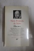 Oeuvres. Saint François de Sales