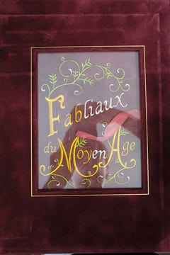 Fabliaux du Moyen-âge. Fables ou Contes du XIIe et du XIIIe Siècle. Traductions ou extraits de Pierre-Jean-Baptiste Legrand d Aussy. Miniatures par ...