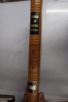 Batrachomyomachia. Homère