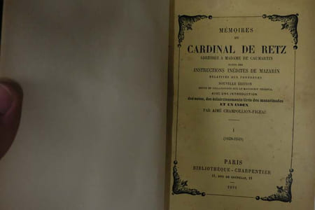 Mémoires : volume I à IV