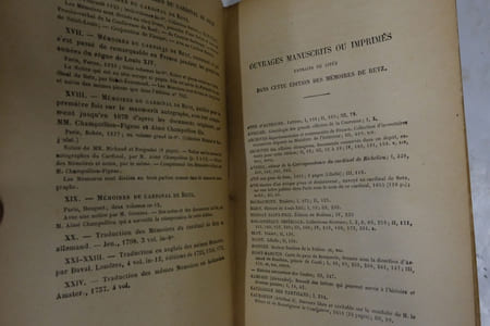 Mémoires : volume I à IV