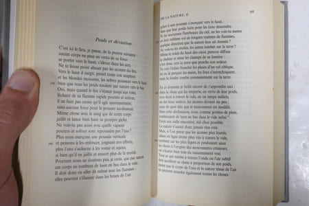 De la nature - Collection le monde de la philosophie n°19