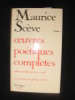OEUVRES POETIQUES COMPLETES . Tome 1 .. MAURICE SCEVE .