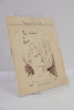 Brochure pièce de théâtre - Le Rideau de Paris - Théâtre Isola - Dessins Jean Cocteau . Marcel Herrand et Jean Marchat 