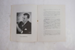 Brochure pièce de théâtre - Le Rideau de Paris - Théâtre Isola - Dessins Jean Cocteau . Marcel Herrand et Jean Marchat 