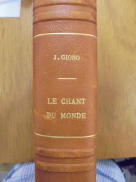 Le chant du monde.. GIONO (Jean)