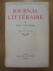 Journal littéraire. Tome V.. Léautaud (Paul)