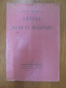 LETTRE A JACQUES MARITAIN