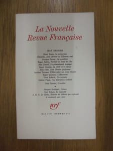 Nouvelle Revue Française - NRF n° 221, mai 1971