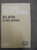 DES DELITS ET DES PEINES. Beccaria, Cesare
