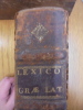 LEXICON GRAECO-LATINUM. Quam plurimis locis emendatum, & numerosa verborum accessione cum ex optimis quibusque authoribus, tum è Budaei Commentariis ...