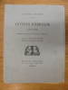 Lettres d'Espagne (1830-1835). MERIMEE Prosper