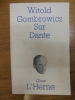 SUR DANTE.. GOMBROWICZ WITOLD