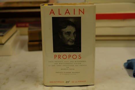 Propos. Alain