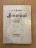 Journal. Charles Ferdinand Ramuz