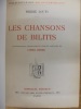 Les Chansons de Bilitis. Louÿs, Pierre