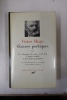 Oeuvres poétiques III - La Pléiade. Victor Hugo