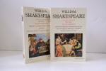 Œuvres complètes - Tome I & II - Tragicomédies & Poésie . William Shakespeare