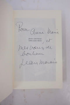 Lettres à Jean Marais - Avec un envoi de Jean Marais . Jean Cocteau