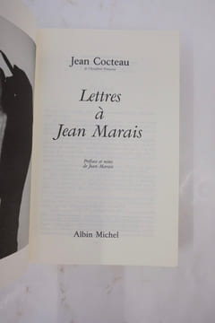 Lettres à Jean Marais - Avec un envoi de Jean Marais . Jean Cocteau