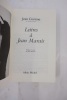 Lettres à Jean Marais - Avec un envoi de Jean Marais . Jean Cocteau

