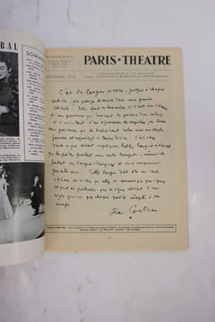 Paris Théâtre - N°81 - La Machine Infernale . Jean Cocteau & Jean Marais
