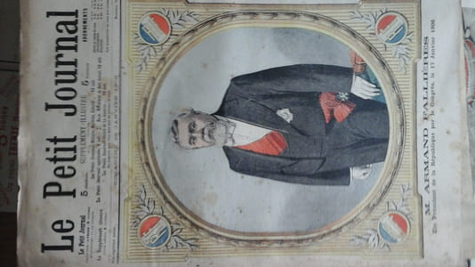 M ARMAND FALLIERES. Elu Président de la République par le congrès le 17 janvier 1906
