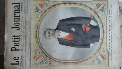M ARMAND FALLIERES. Elu Président de la République par le congrès le 17 janvier 1906