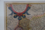 Provinciae, Regionis Galliae, vera exactissimaque descriptio / Petro Ioanne Bompario auctore . Pierre-Jean Bompar et Abraham Ortelius