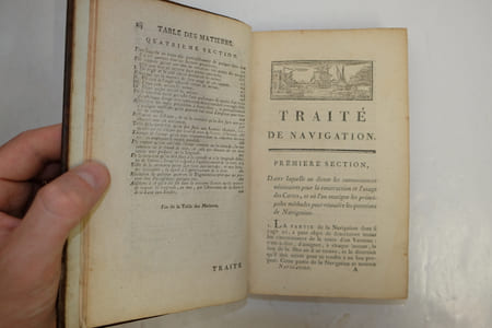 Suite du cours de mathématiques, à l'usage des gardes du pavillon et de la marine, contenant le traité de navigation