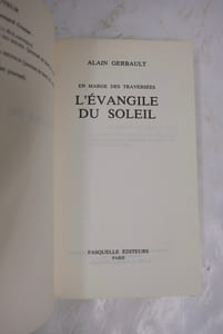 L'Évangile du soleil