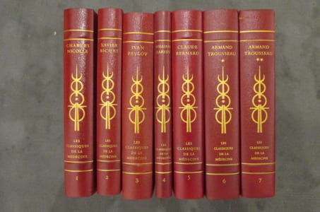LES CLASSIQUES DE LA MEDECINE EN 7 TOMES.