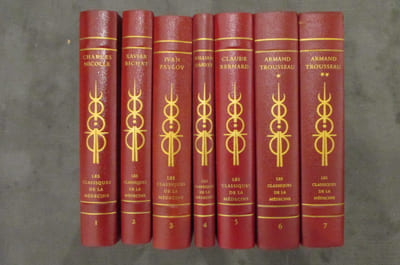 LES CLASSIQUES DE LA MEDECINE EN 7 TOMES.