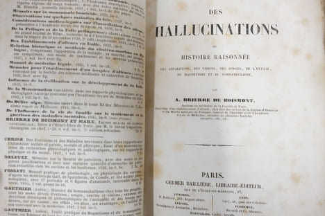 Des hallucinations ou Histoire raisonnée des apparitions, des visions, des songes, de l'extase, du magnétisme et du somnambulisme. Pierre de Boismont