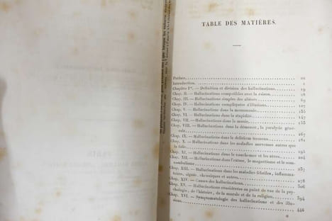 Des hallucinations ou Histoire raisonnée des apparitions, des visions, des songes, de l'extase, du magnétisme et du somnambulisme. Pierre de Boismont