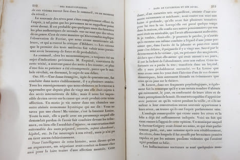 Des hallucinations ou Histoire raisonnée des apparitions, des visions, des songes, de l'extase, du magnétisme et du somnambulisme. Pierre de Boismont