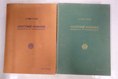 Anatomie humaine, descriptive et topographique - Tome I et II / Éditions différentes