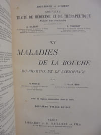 XV. MALADIES DE LA BOUCHE DU PHARYNX ET DE L'OESOPHAGE