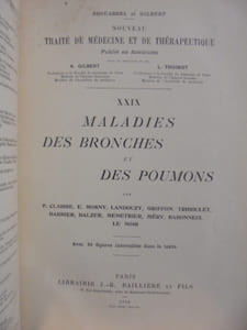 XXIX. MALADIES DES BRONCHES ET DES POUMONS