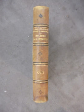 XVII. MALADIES DE L'INTESTIN. Deuxième tirage. A. Gilbert & L. Thoinot