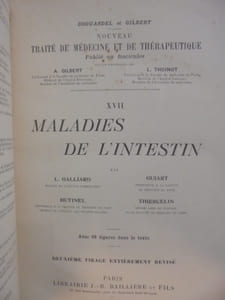 XVII. MALADIES DE L'INTESTIN. Deuxième tirage