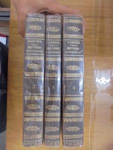 Traduction des Oeuvres Médicales d'Hippocrate, sur le texte grec, d'après l'édition de Foës. TROIS TOMES SUR QUATRE.