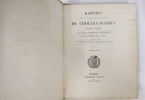 Rapport sur la marche et les effets du choléra-morbus dans Paris et les communes rurales du département de la Seine - année 1832. Louis-François ...