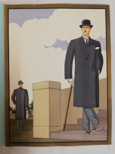 L’Homme Chic, 14 estampes, Hiver 1930.