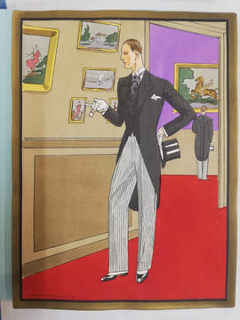 L’Homme Chic, 13 estampes, Hiver 1929.. L'Homme Chic à Paris
