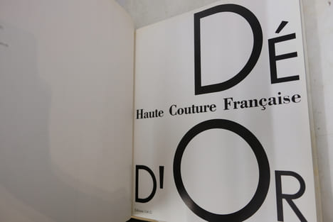 Dé d'or - Haute couture française. Coll
